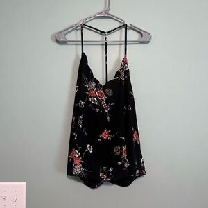 Nine Britton Black Floral Camisole